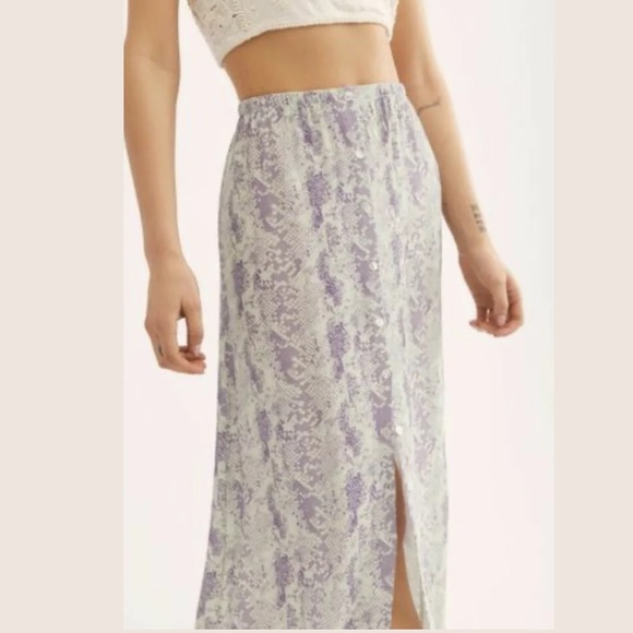 Free People Katie Midi Skirt Z46-1 - Picture 2 of 3